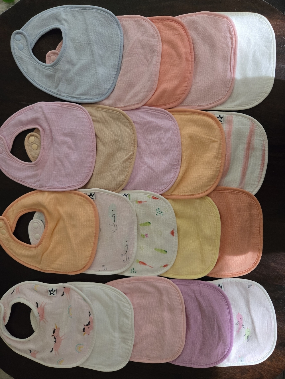 Tiny Twinkle Bibs - Set of 20